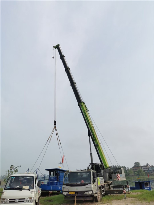 宽城区桥梁建设吊装案例